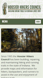 Mobile Screenshot of hoosierhikerscouncil.org